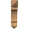 Ekena Millwork Legacy Arts & Crafts Smooth Bracket, Western Red Cedar, 5 1/2"W x 22"D x 26"H BKT06X22X26LEC03SWR - alternate 4